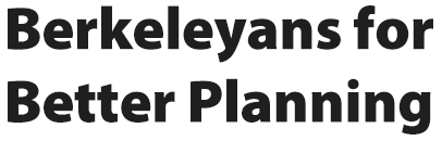 Berkeleyans for Better Planning